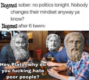 Diogenes Platon Meme 