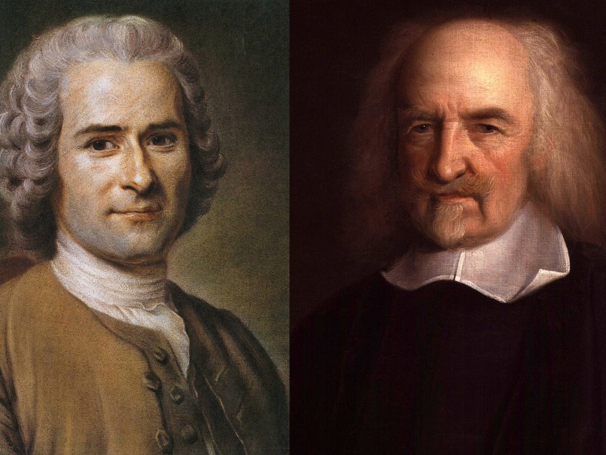 Rousseau y Hobbes