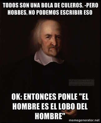 hobbes lobo hombre meme