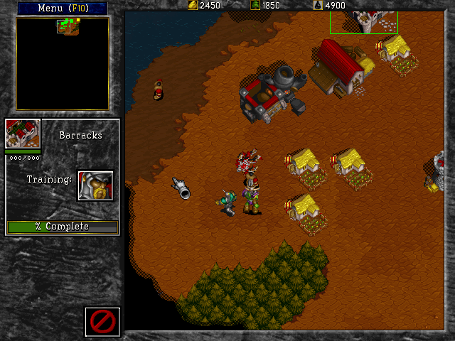 Captura de Warcraft II